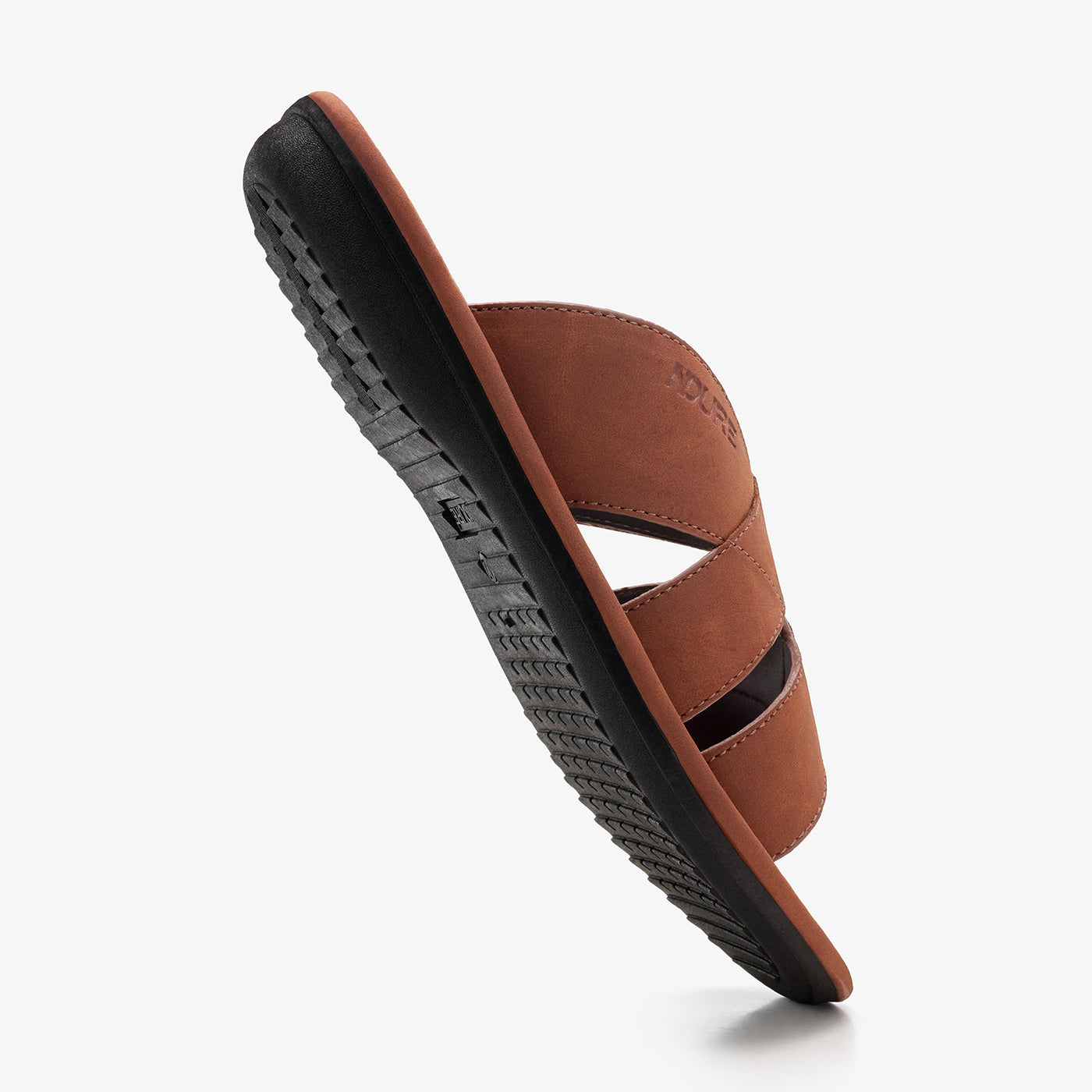 Men's Crossed Strap Slides