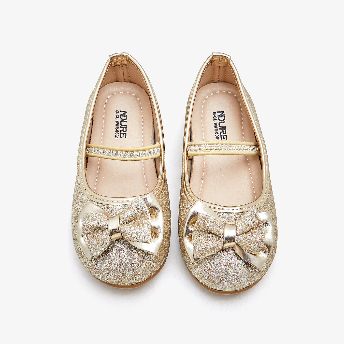 Girls Ballet Flats with Bow