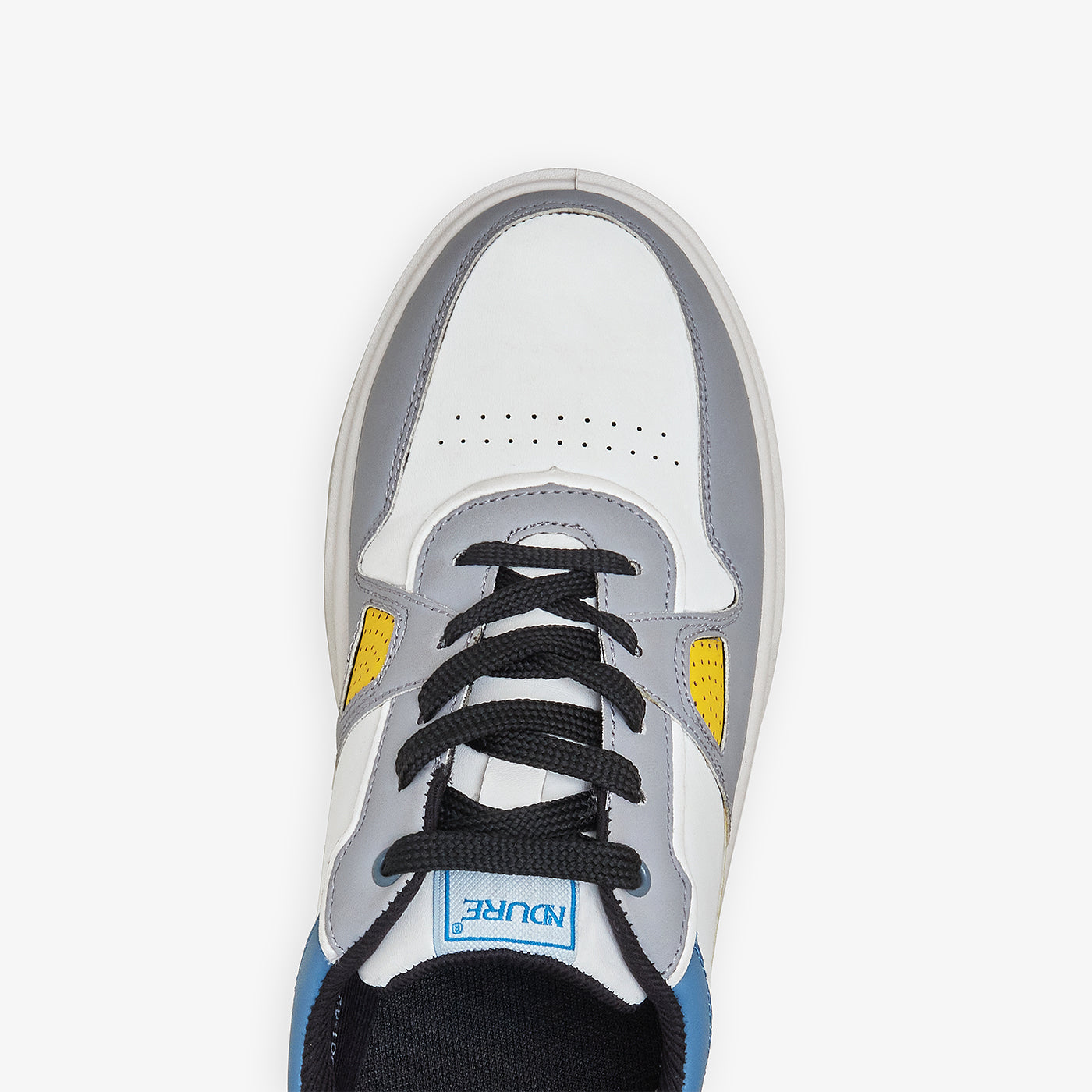 Men's Panelled Lace-Up Sneakers