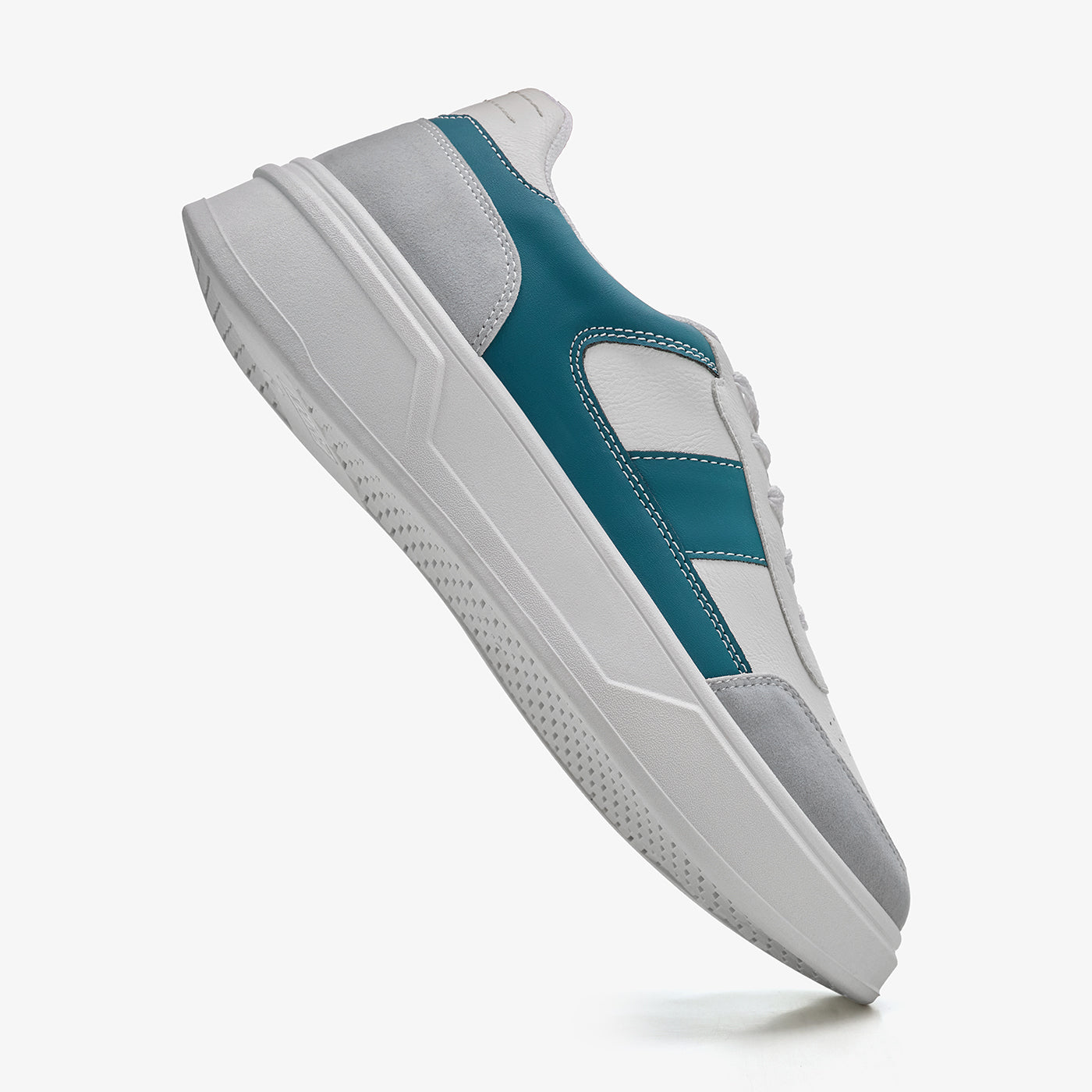 Men's Panelled Lace-Up Sneakers