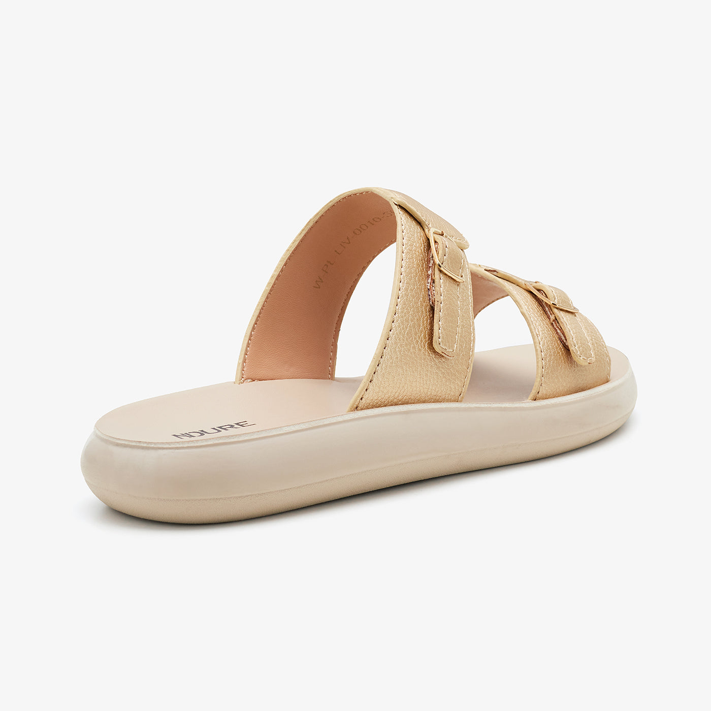 Women's Buckled Slides