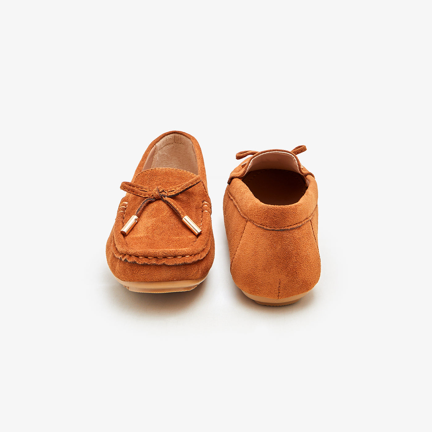 Women's Moccs with Bow Detail