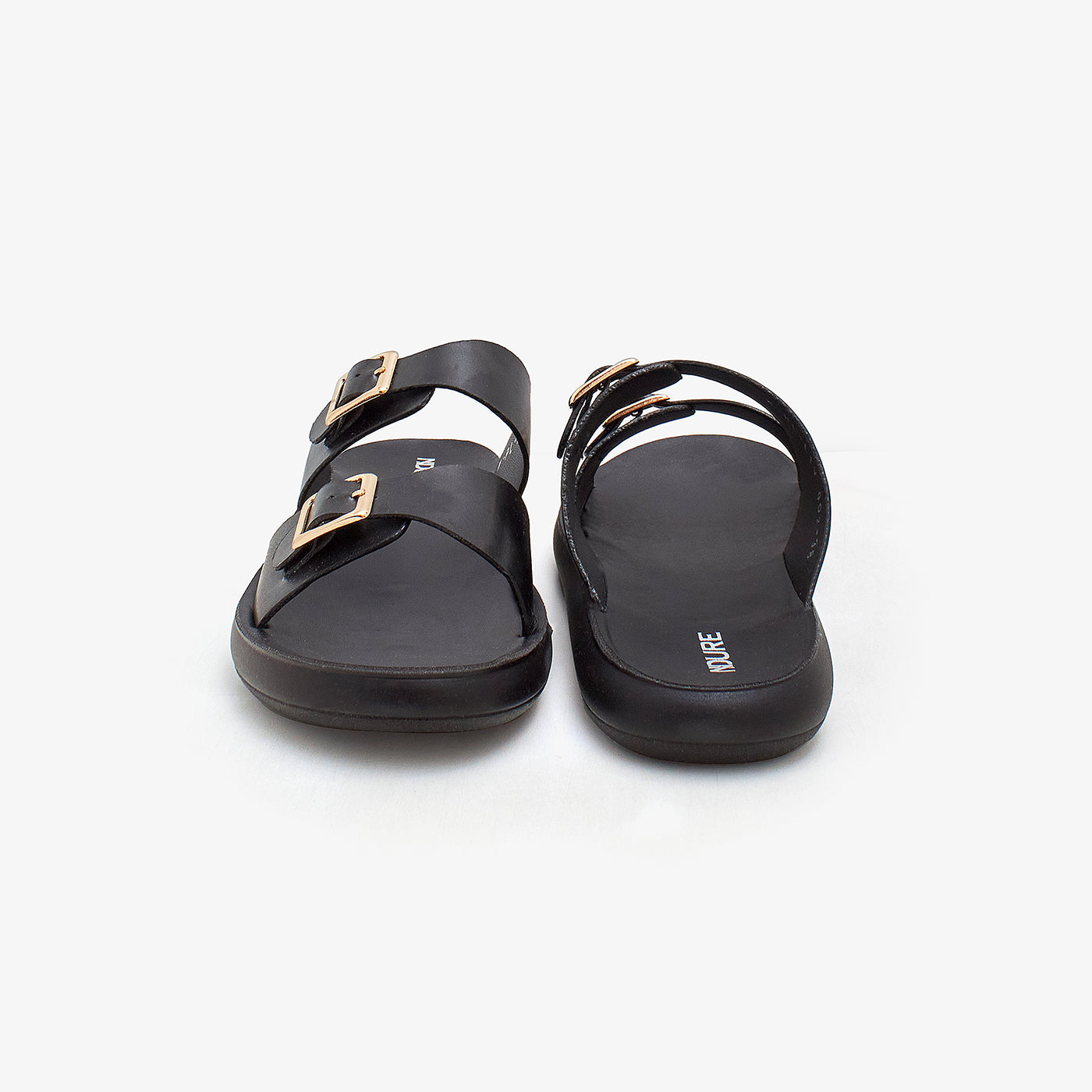 Women's Buckled Slides