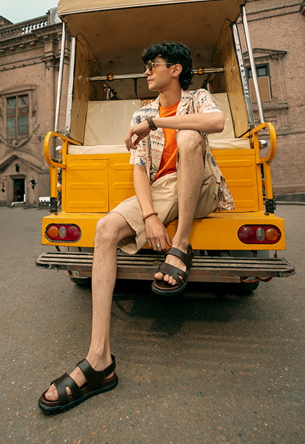 Men's Backstrap Soft Sandals