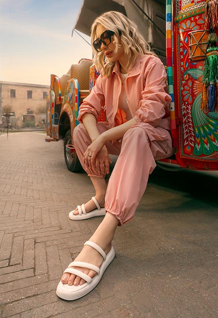 Women's Strappy Slides