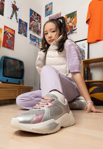 Girls' Retro Sneakers