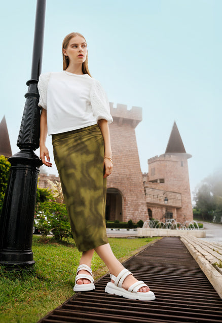 slip on womens sandals