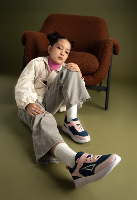 Girls' Contrast Sneakers