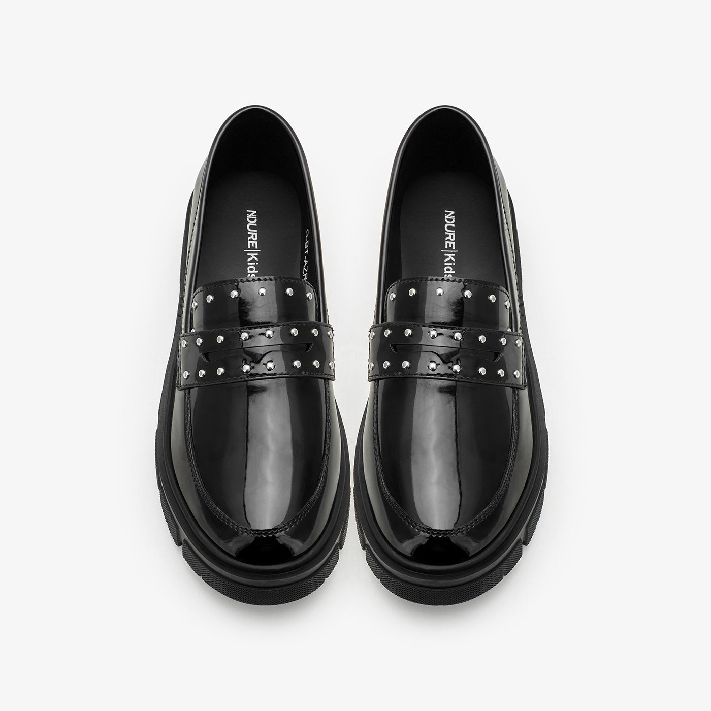Girls’ Patent Chunky Loafers