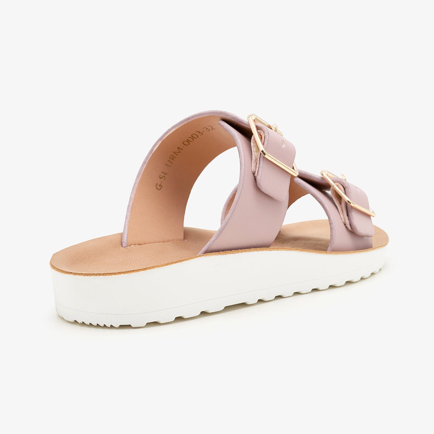 Girls' Dual Buckle Slides