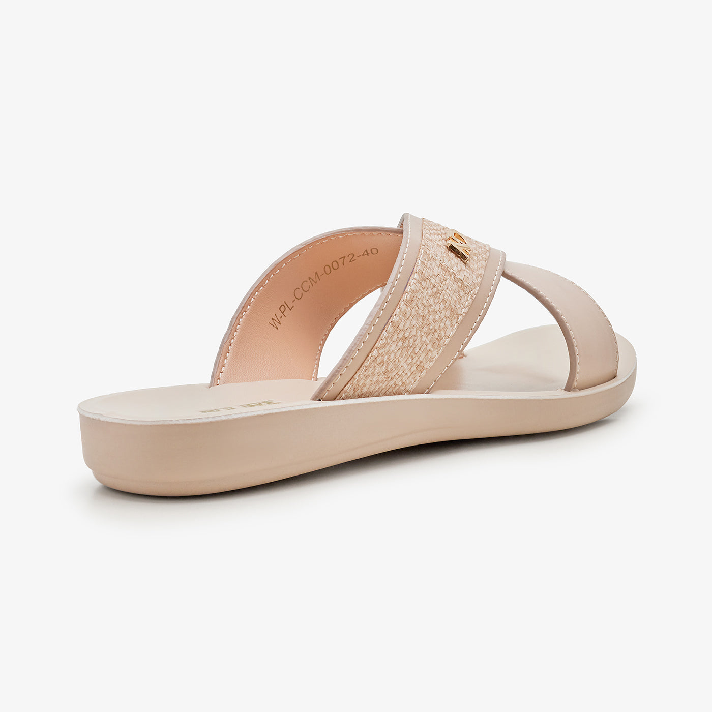 Women’s Crossed Strap Slides