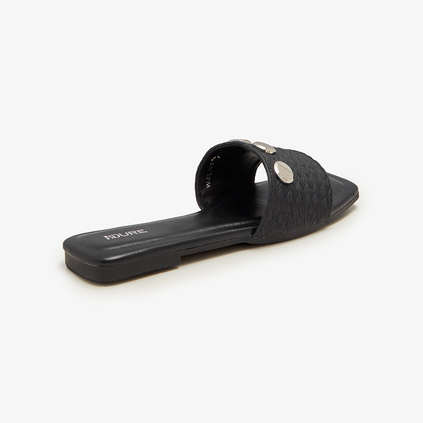 Women's Metal Charm Slides