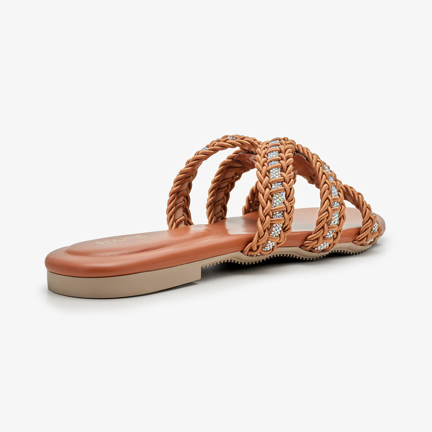 Women's Casual Braided Strap Slides