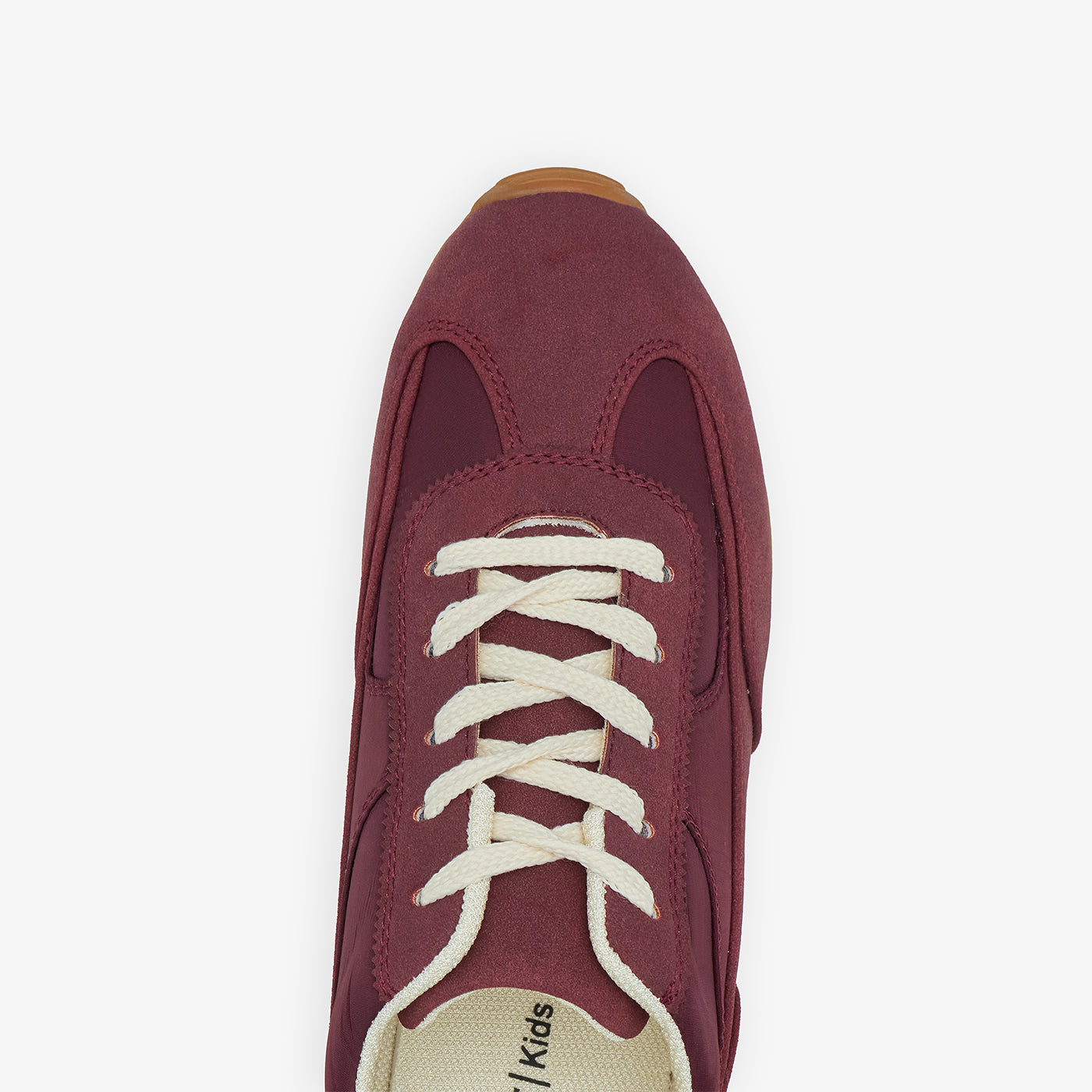 Girls' Contrast Sole Suede Sneakers