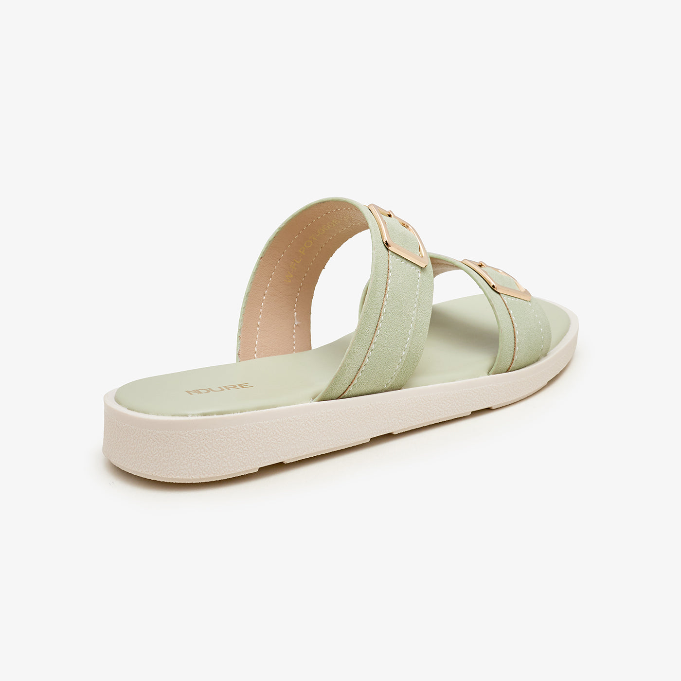 Women's Buckled Slides