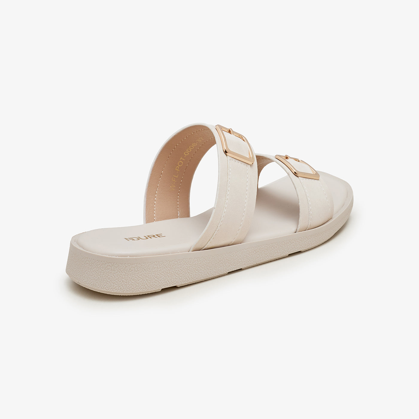 Women's Buckled Slides