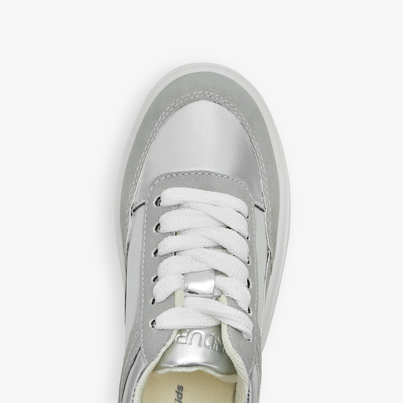 Girls' Metallic Effect Platform Sneakers