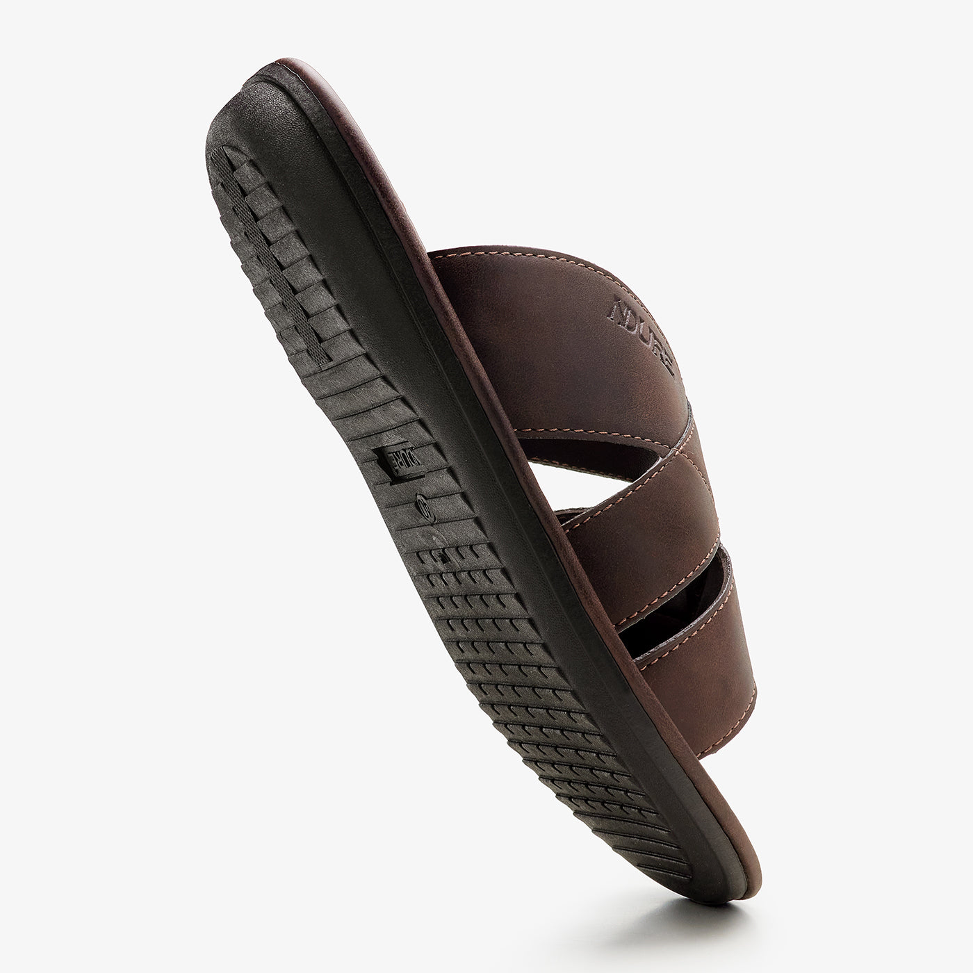 Men's Crossed Strap Slides