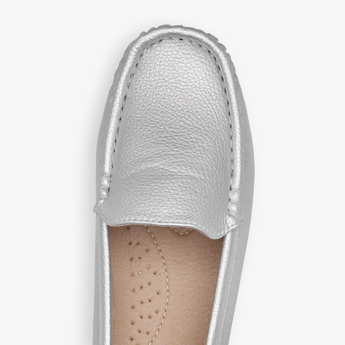 Women's Metallic Loafers