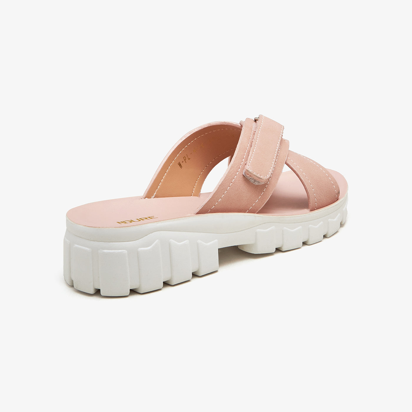 Women's Cross Buckled Slides