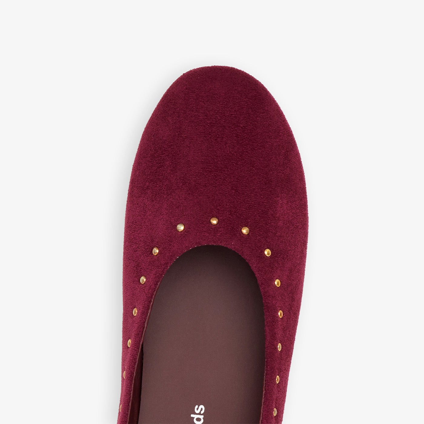 Girls' Studded Ballet Flats