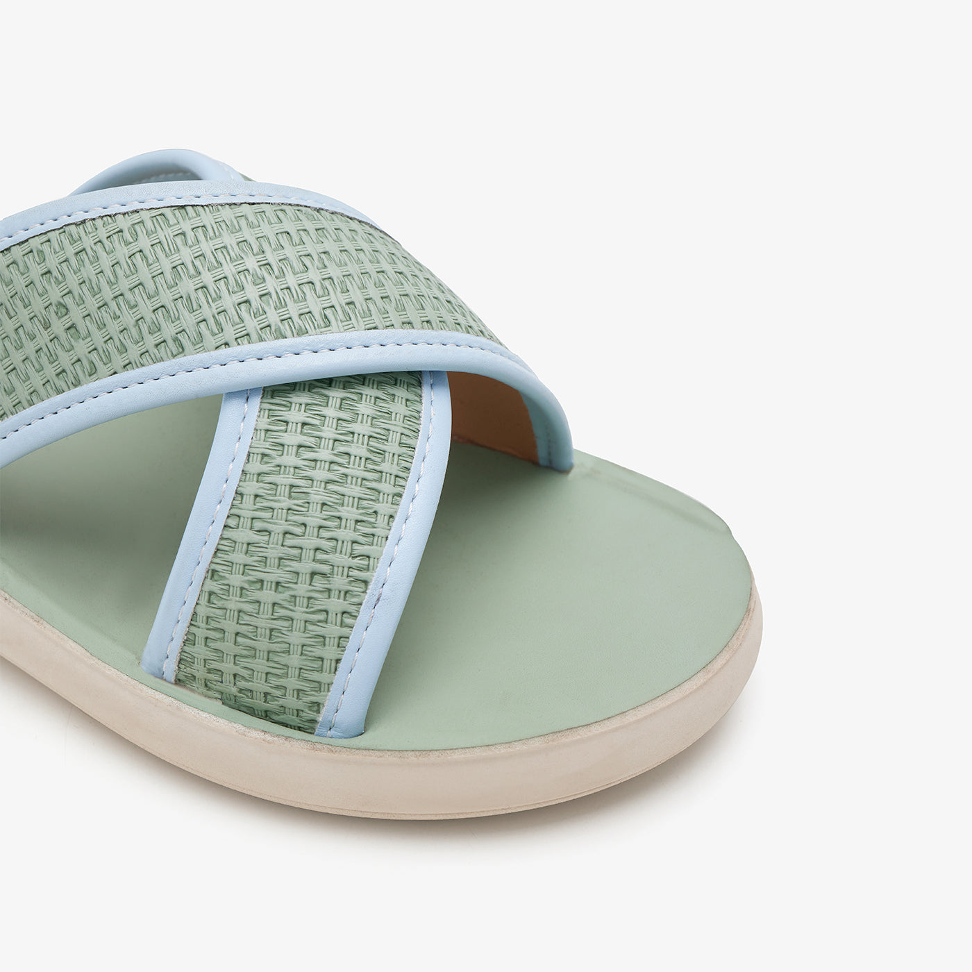 Women's Cross Strap Slides