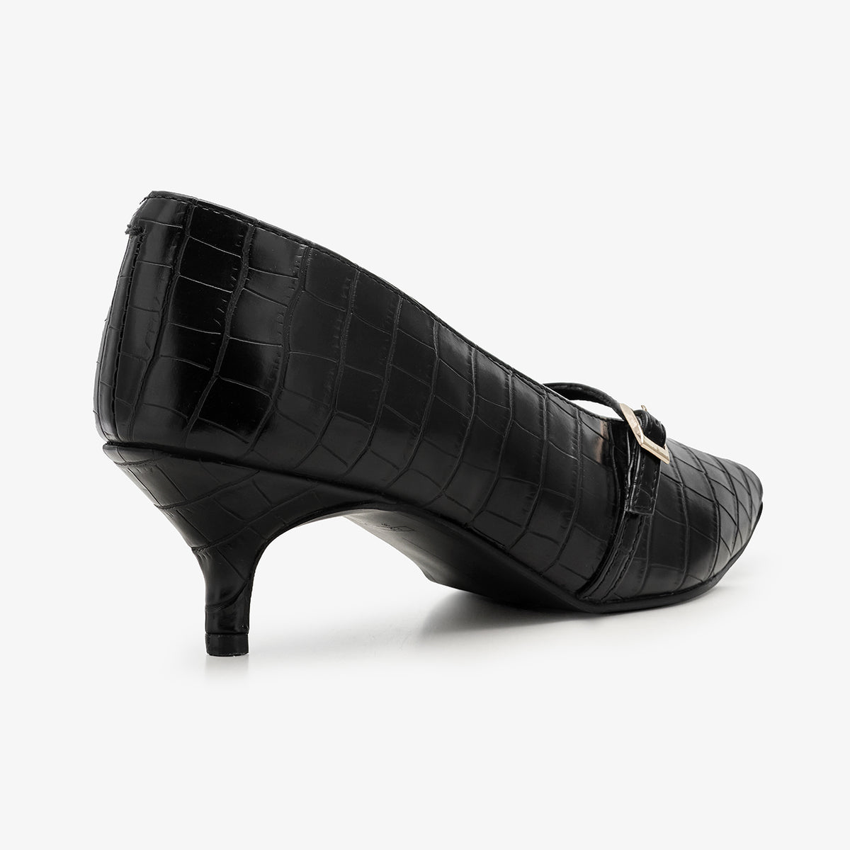 Women’s Buckle Strap Kitten Heels