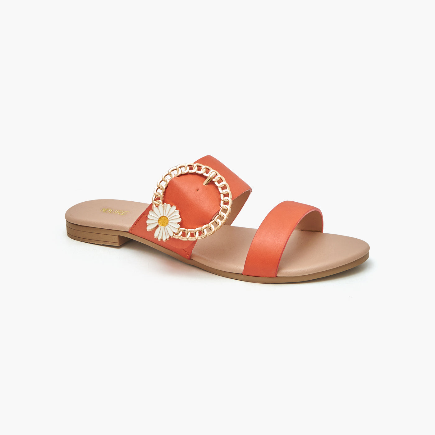 Buy WOMEN CHAPPALS - Floral Trim Women's Chappals W-FL-FRB-0022 â Ndure.com
