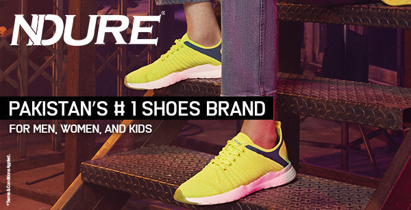 Pakistan’s # 1 Shoes Brand for Men, Women and Kids - NDURE Shoes
