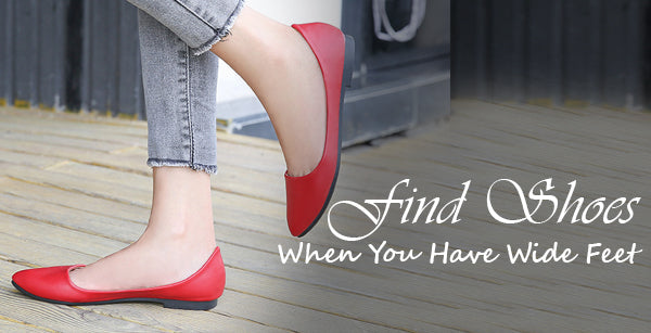 How to Find Shoes When You Have Wide Feet?