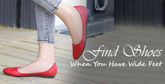 How to Find Shoes When You Have Wide Feet?