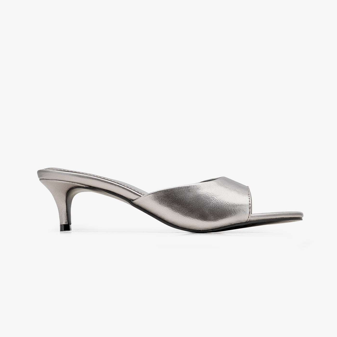 Women’s Metallic Kitten Heels