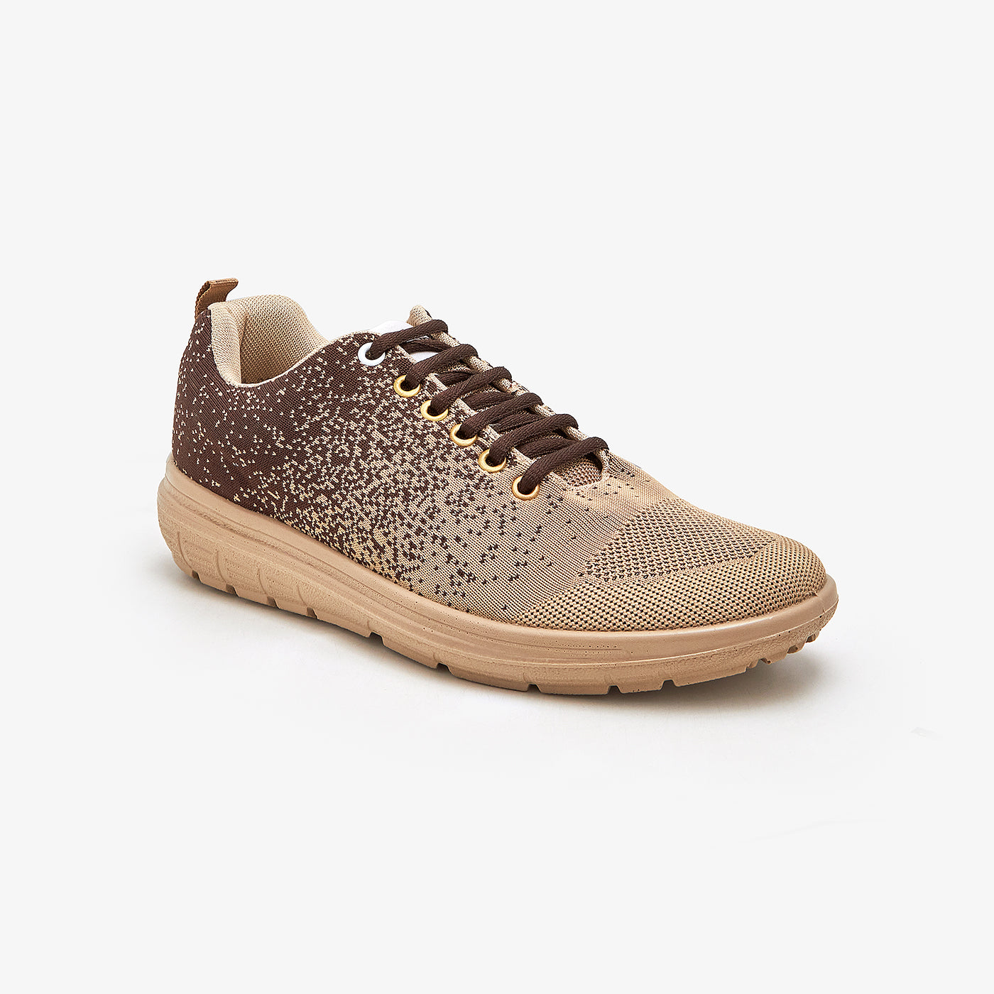 Buy KHAKI Fly-Knit Sneakers for Men â Ndure.com