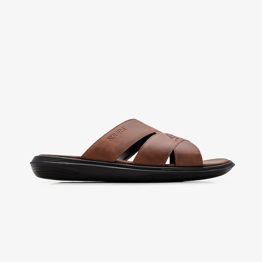 Men's Criss-Cross Slides
