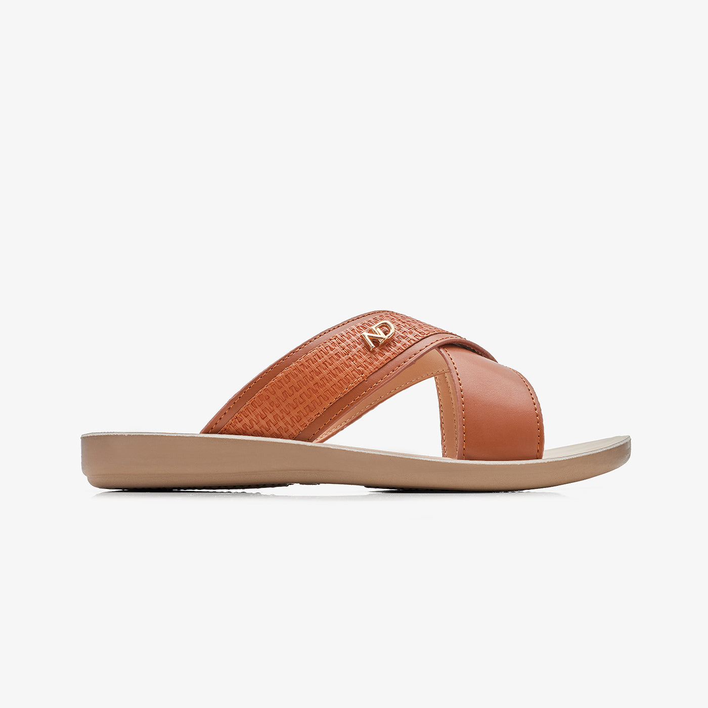 Women’s Crossed Strap Slides
