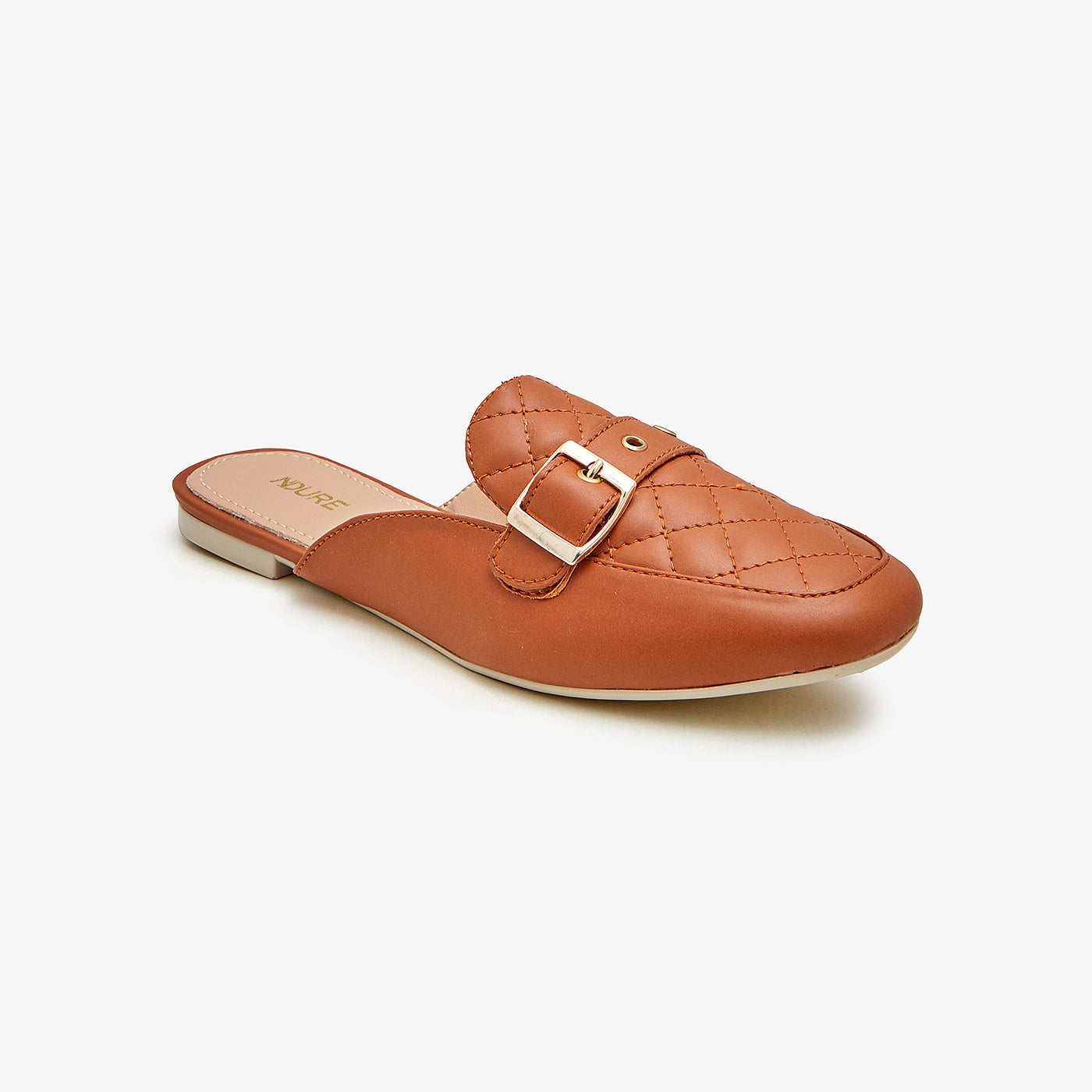 Women's Buckled Mules