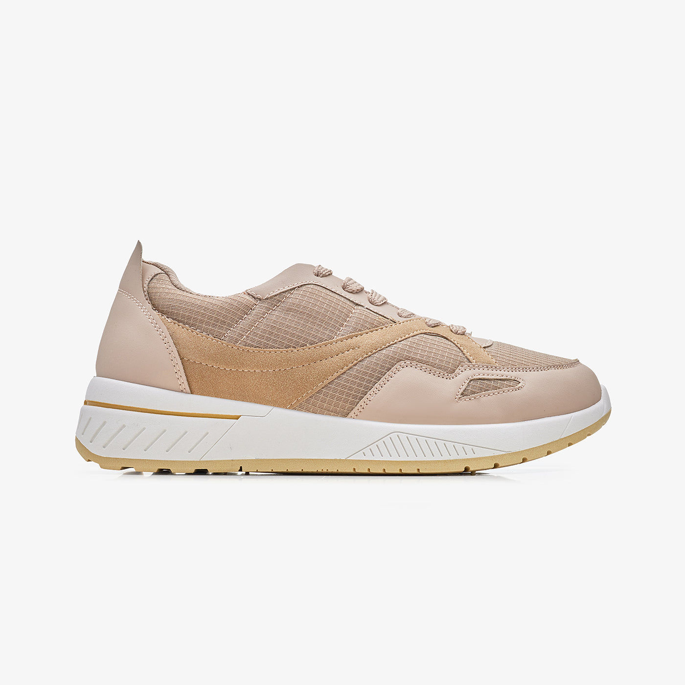 Men's Contrast Sole Sneakers