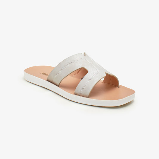 Women's Cut-out Strap Slides