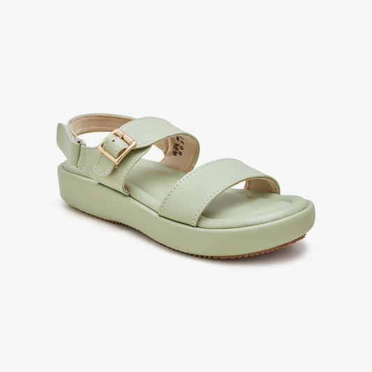 Women's Buckle-Strap Sandals