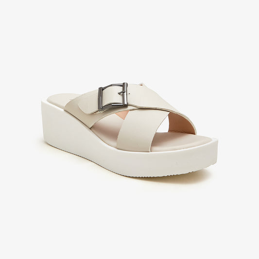 Women's Cross Strap Wedges