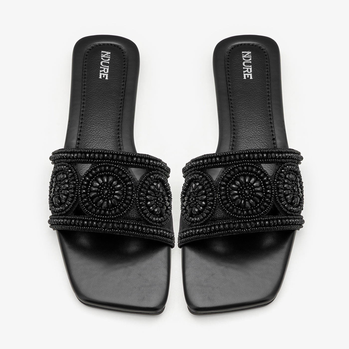 Women's Beaded Slides