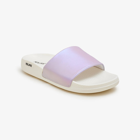 Women's Chrome Slides