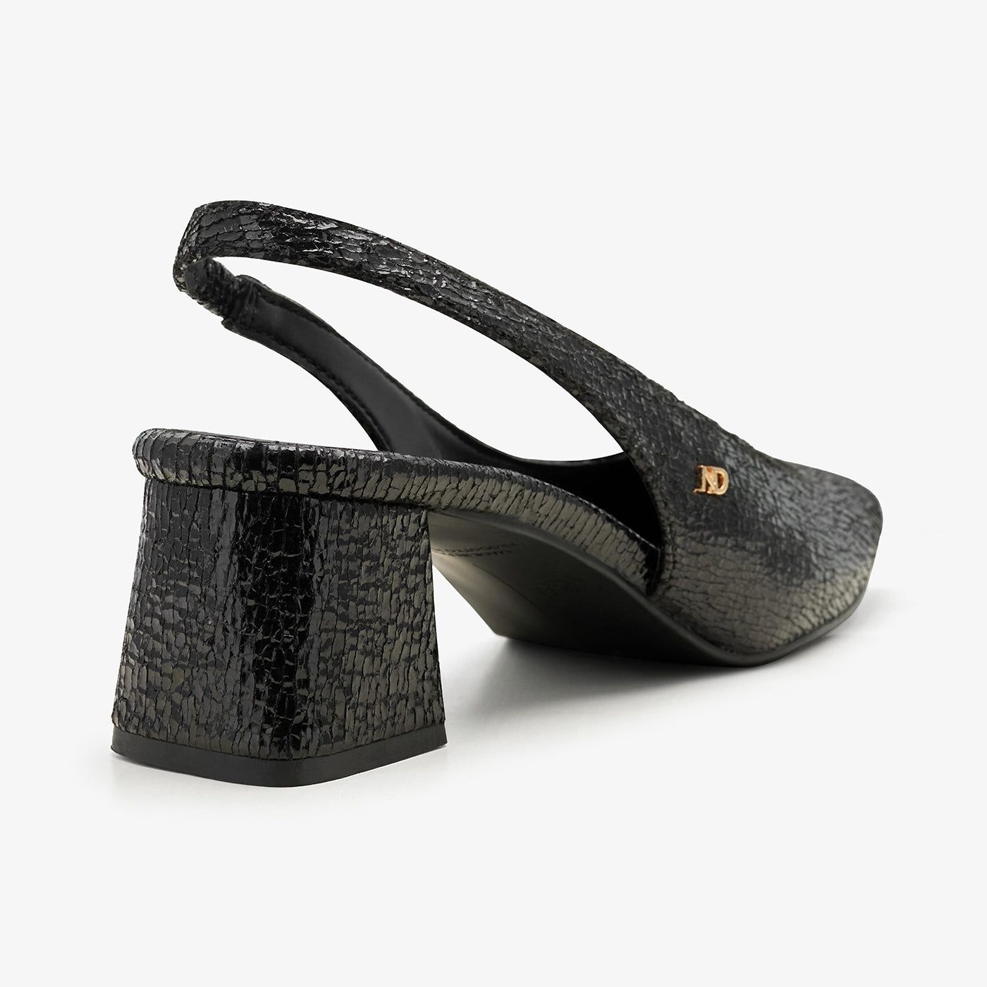 Women's Textured Slingback Heels