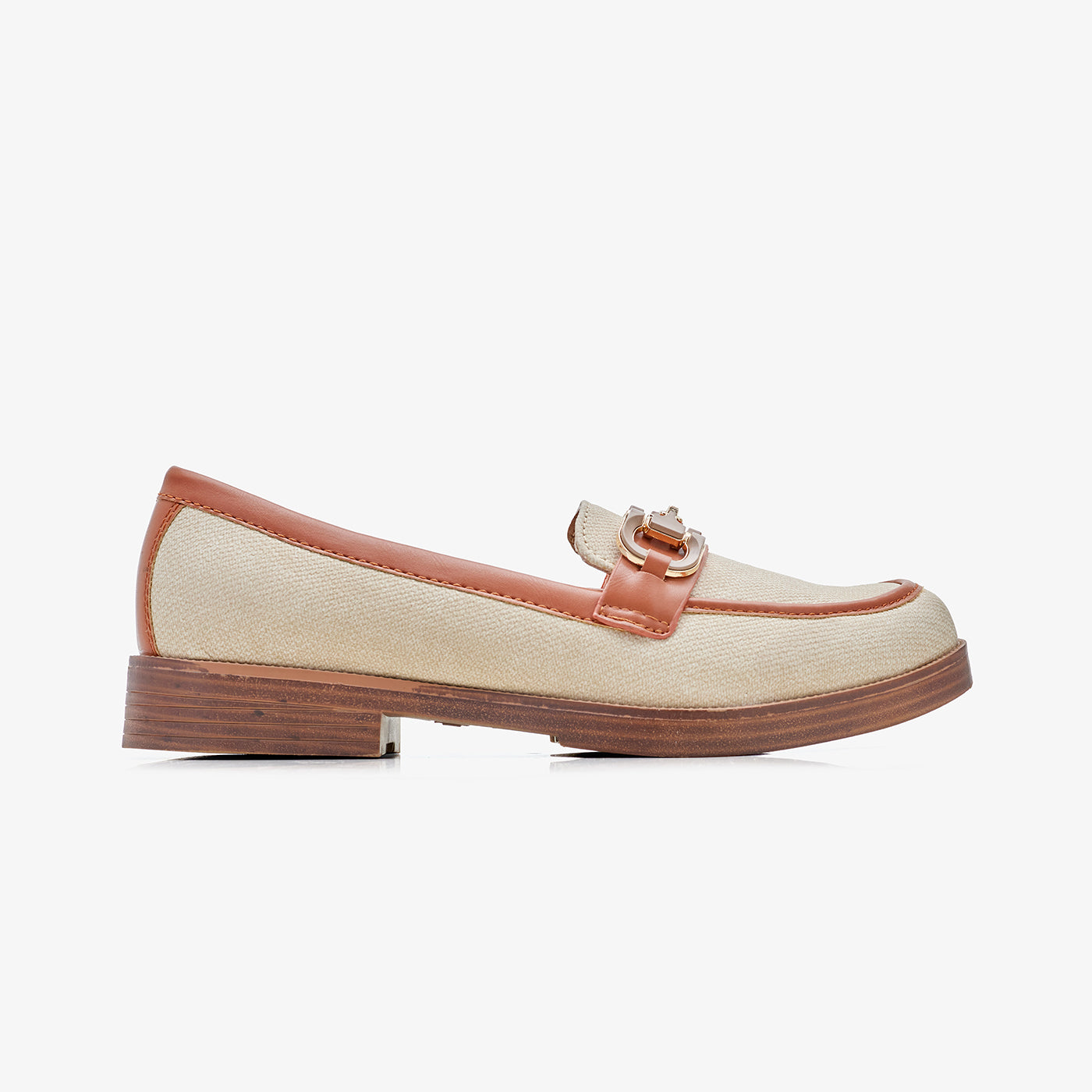 Women's Buckle Detail Loafers