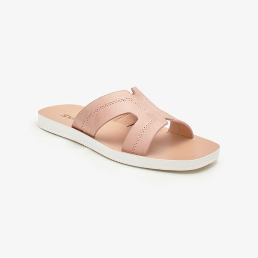 Women's Cut-out Strap Slides