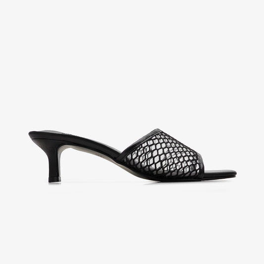 Women's Mesh Kitten Heels