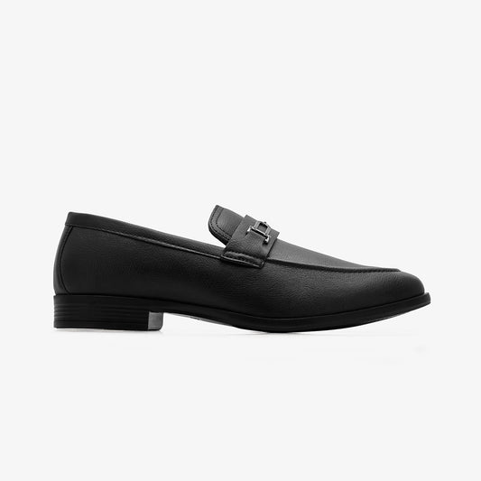 Men’s Black Horsebit Loafers