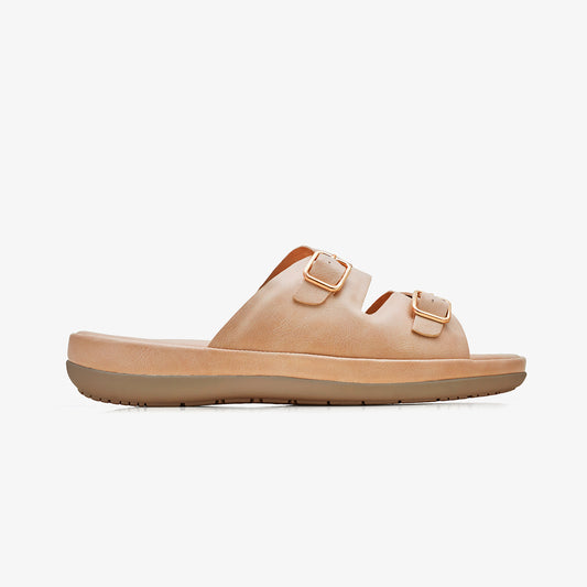 Women  Buckle Slides