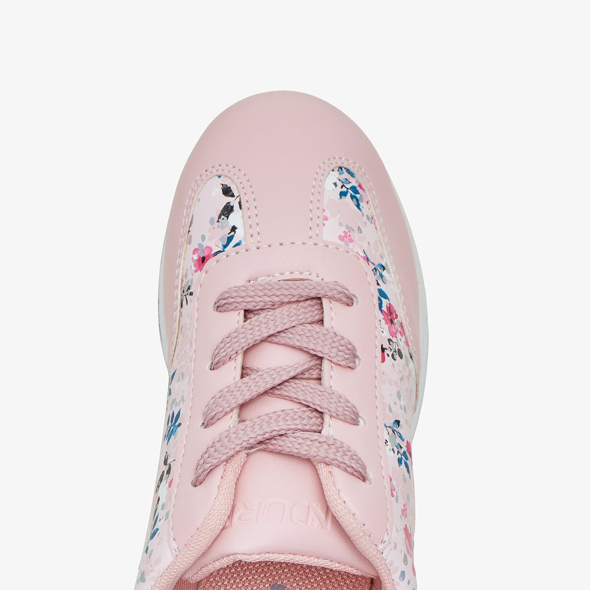 Girls’ Flower Print Sneakers
