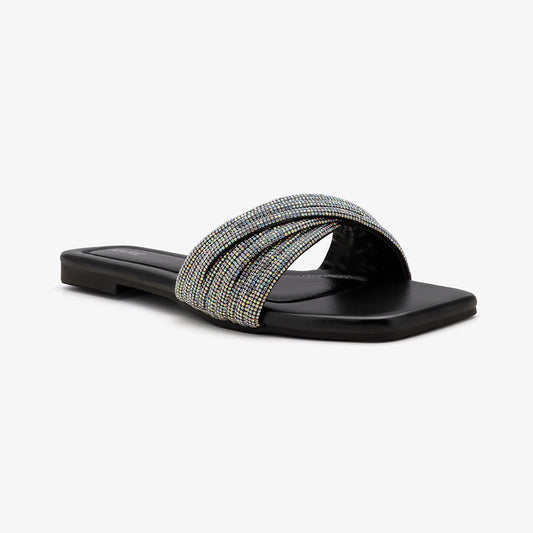 Women's Embellished Slides